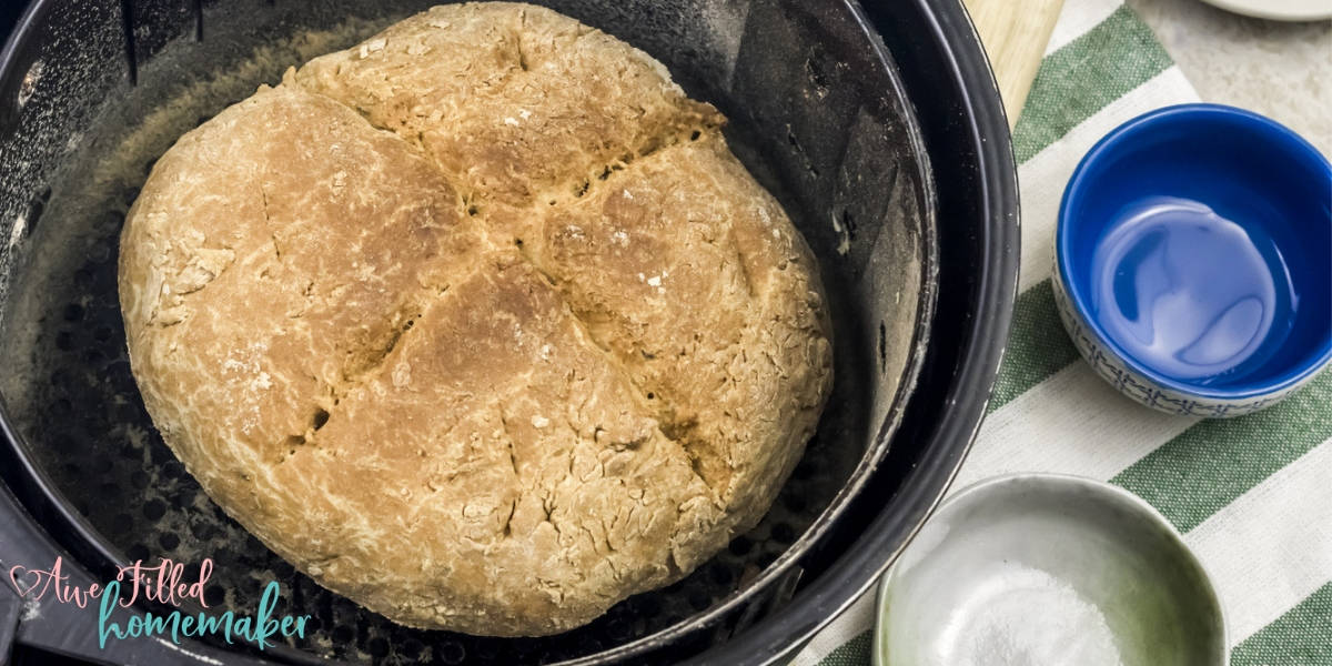 Air Fryer Irish Soda Bread