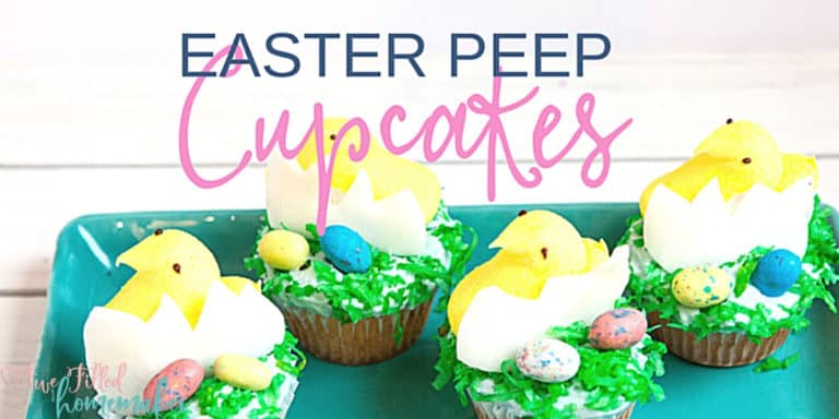 Easter peep cupcakes 12