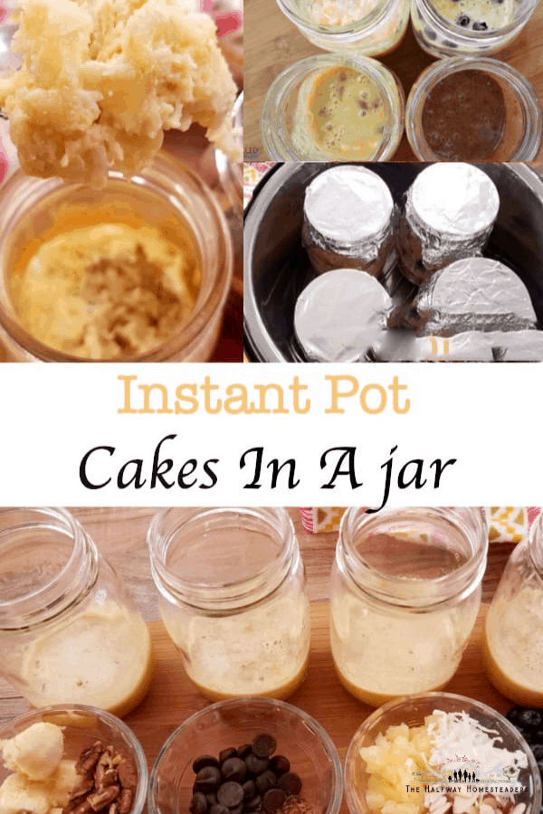 Instant Pot Cakes In a Jar 1
