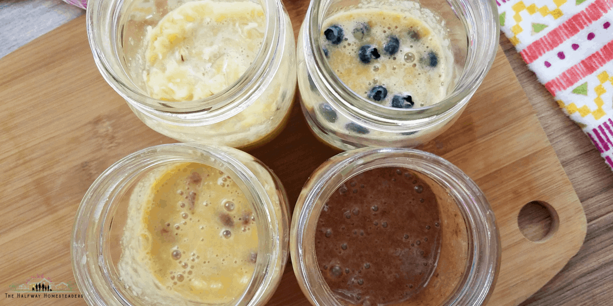 Instant Pot Cakes In a Jar