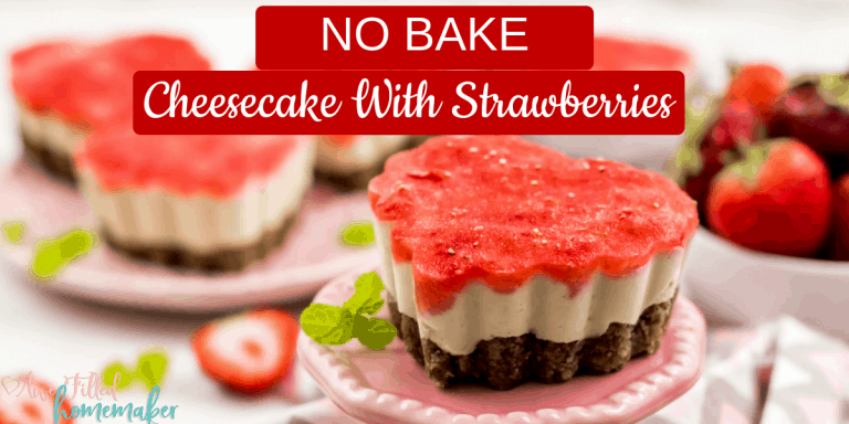 No Bake Cheesecake With Strawberries Soy Free 31