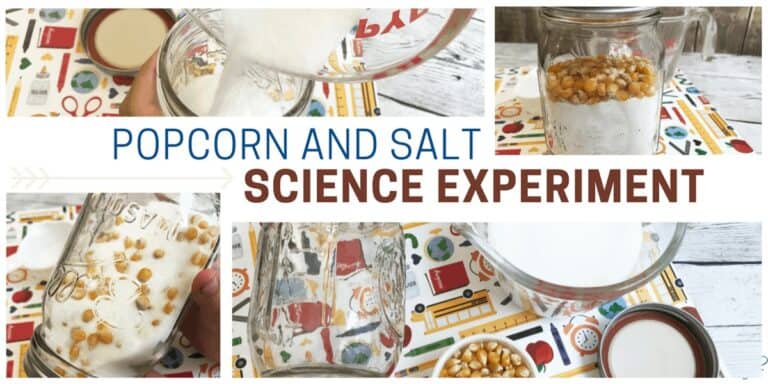 Popcorn and salt science experinebt 3