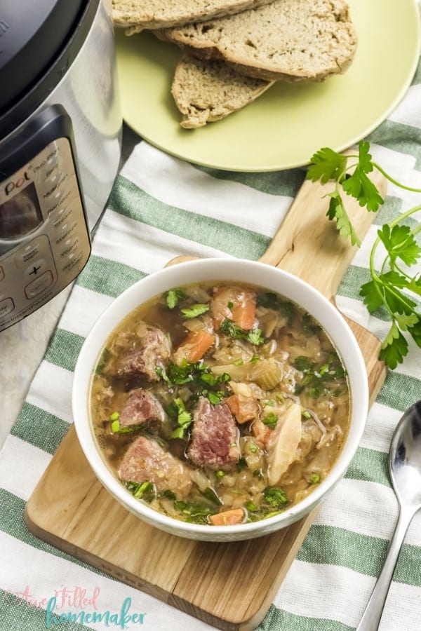 The Best Instant Pot Corned beef Cabbage Soup 15