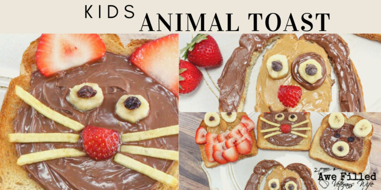 Copy of Kids Animal Toast