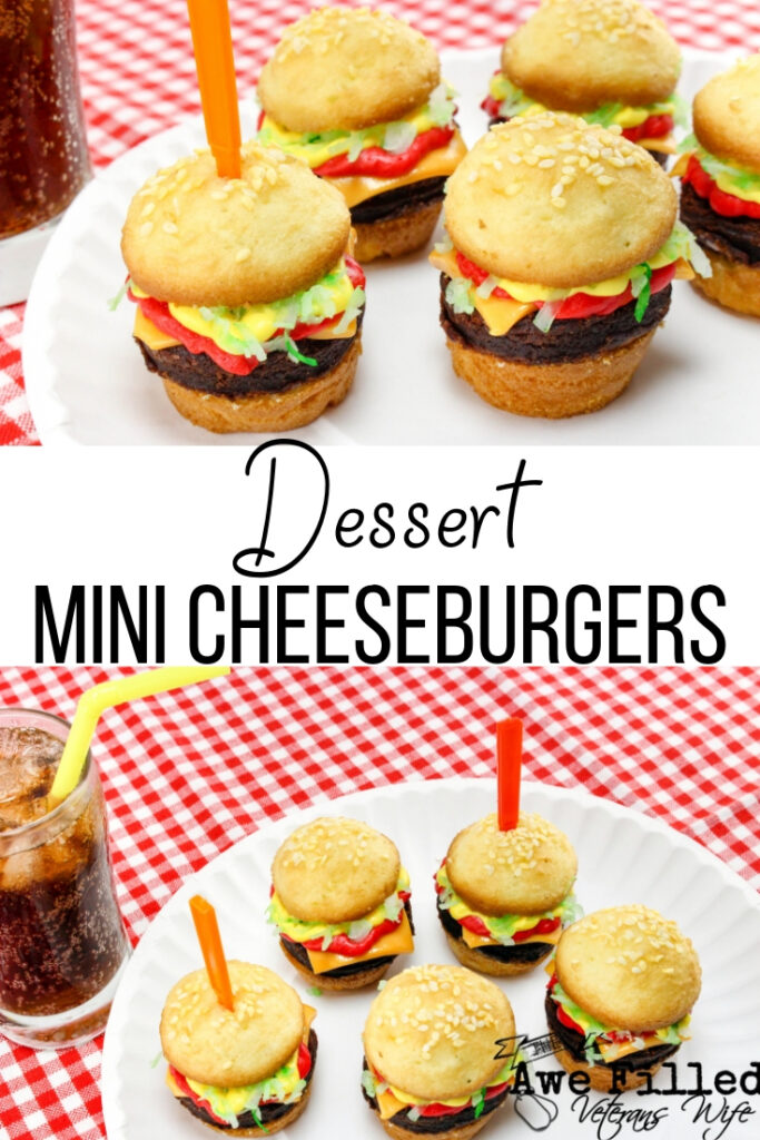 Dessert Mini Cheeseburgers 1 1