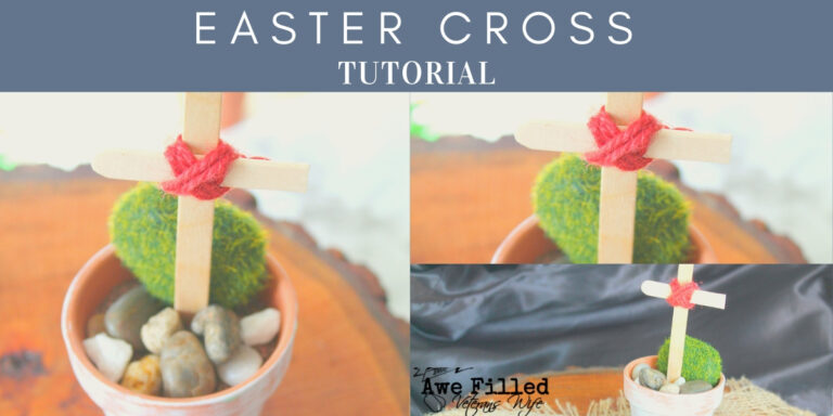 Easter Cross Tutorial 10