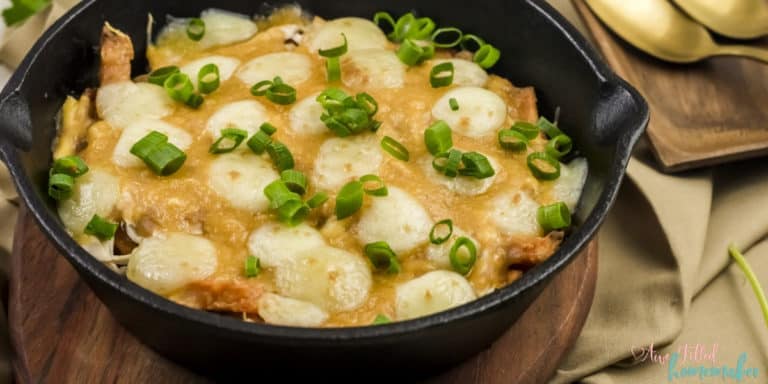 The Best Air Fryer Barbecue Chicken Poutine 18