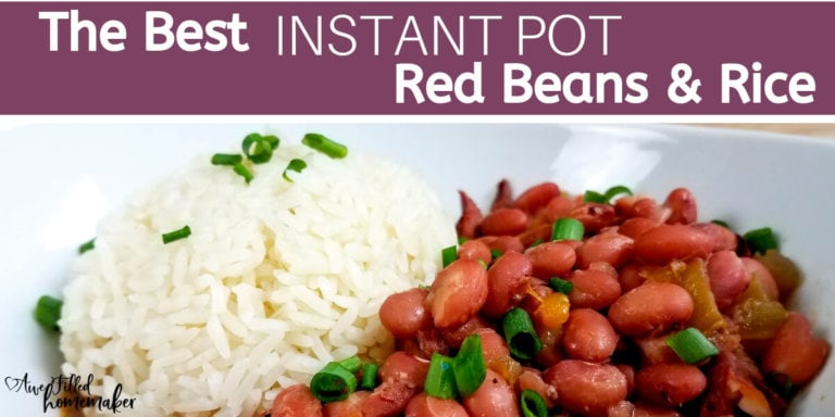Copy of the best instant pot red beans and rice