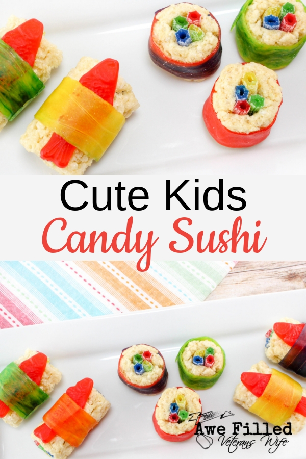 Cute Kids Candy Sushi