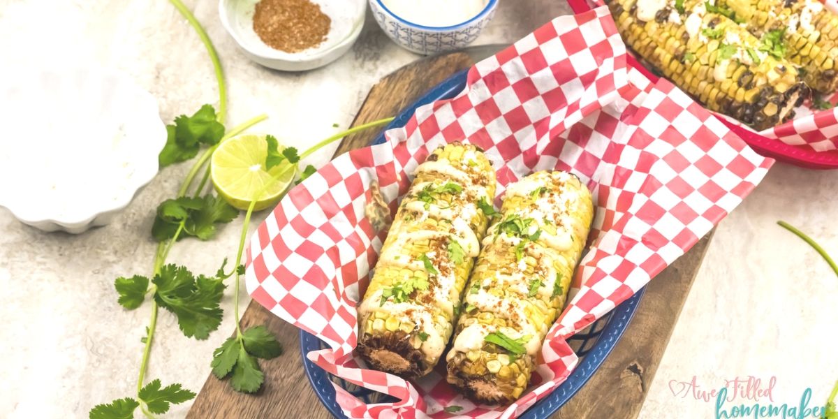 State Fair Air Fryer Mexican Street Corn