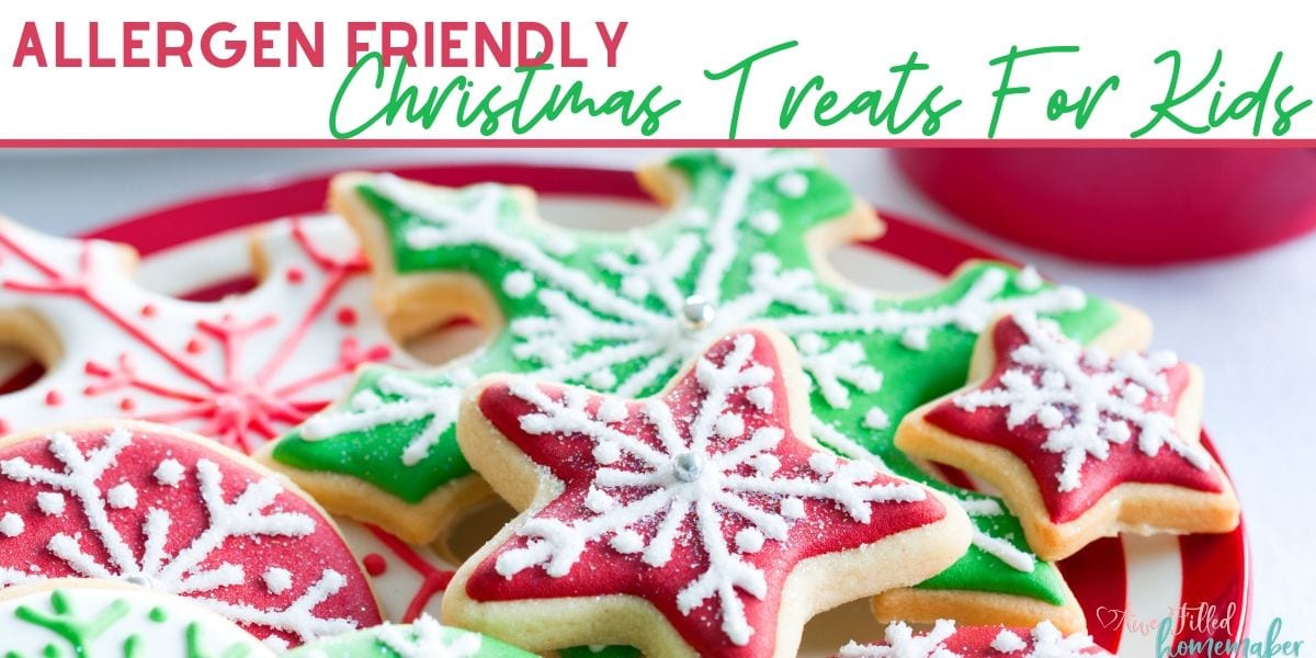 ALLERGEN FRIENDLY CHRISTMAS TREATS FOR KIDS