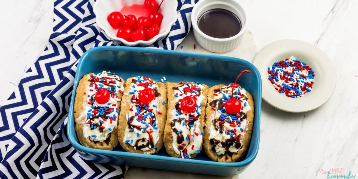 State Fair Ice Cream Tacos