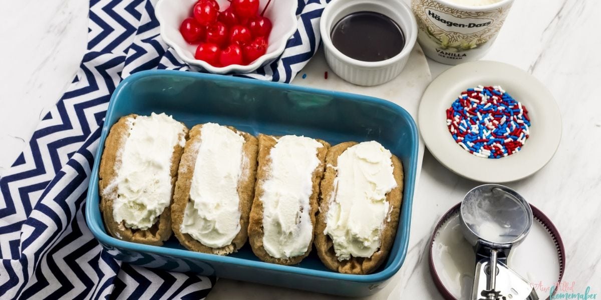 State Fair Ice Cream Tacos
