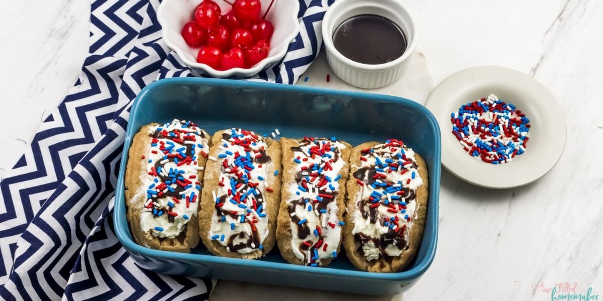 State Fair Ice Cream Tacos