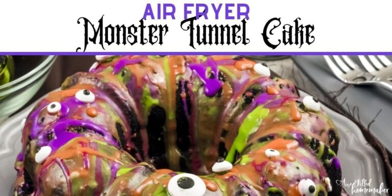 Air Fryer Monster Tunnel Cake 17