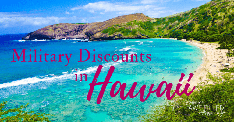 Military Discounts in Hawaii 1