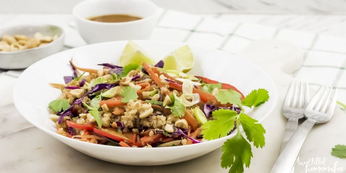 Instant Pot Thai Quinoa Salad