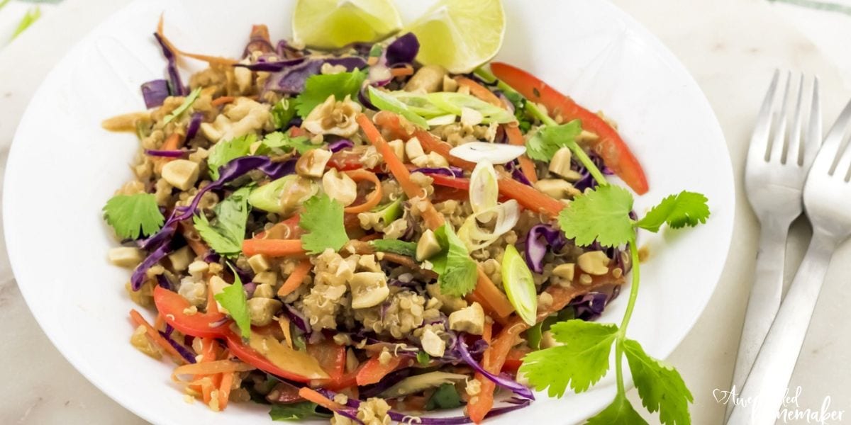 Instant Pot Thai Quinoa Salad