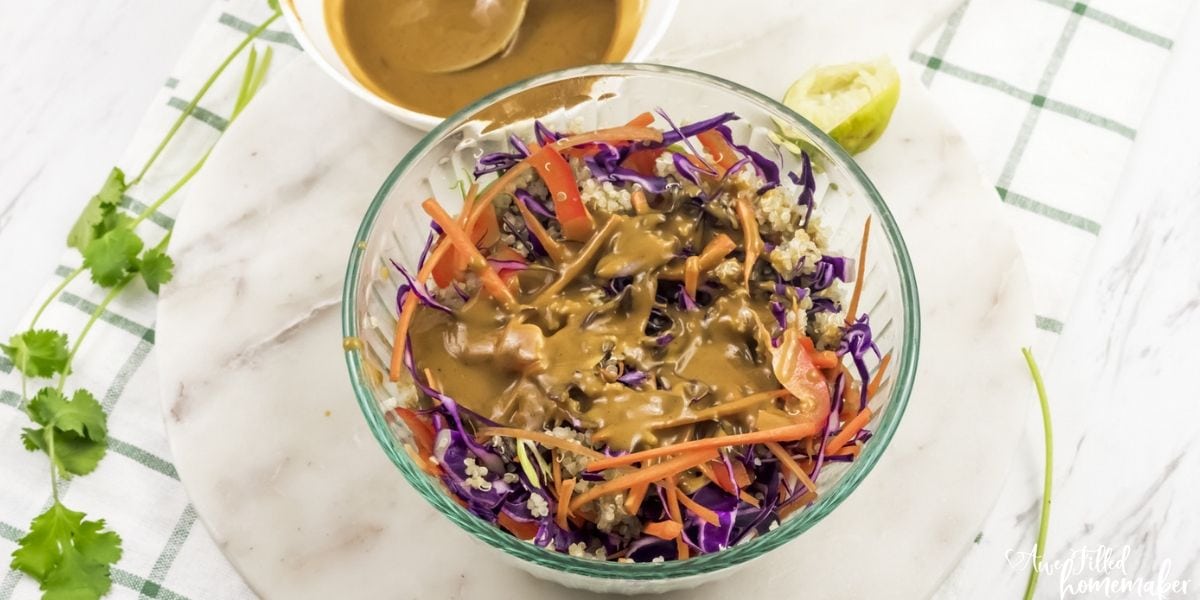 Instant Pot Thai Quinoa Salad