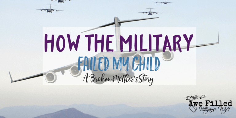 how the military failed my child