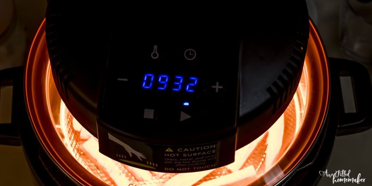 Air Fryer or Crisp Lid Pumpkin Spice Sweet Potato Fries