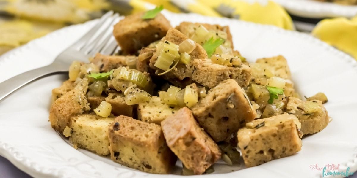Air Fryer Keto Stuffing