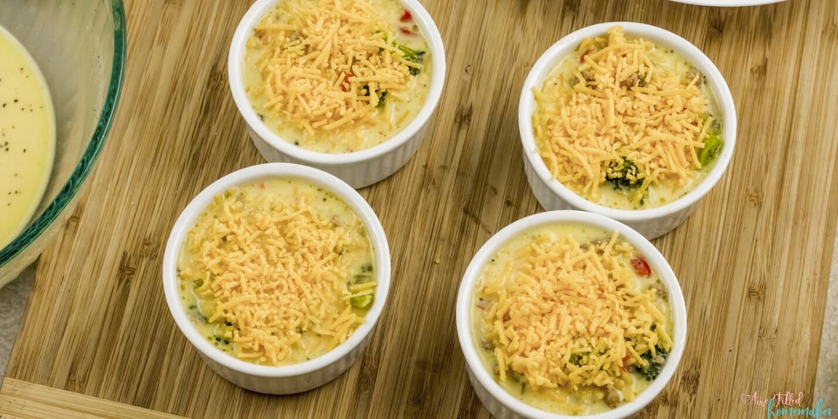 Air Fryer or Crisp Lid Mini Egg Bake