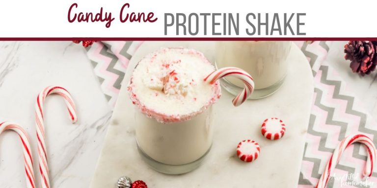 Candy Cane Protein Shake 16 1
