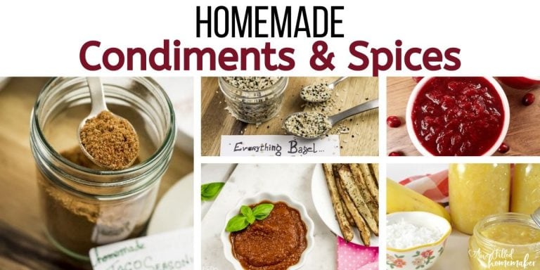 Homemade Condiments Spices 2