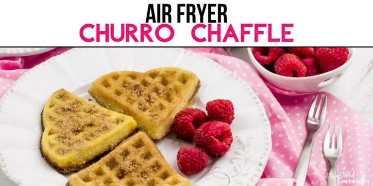Air Fryer Churro Chaffle 13