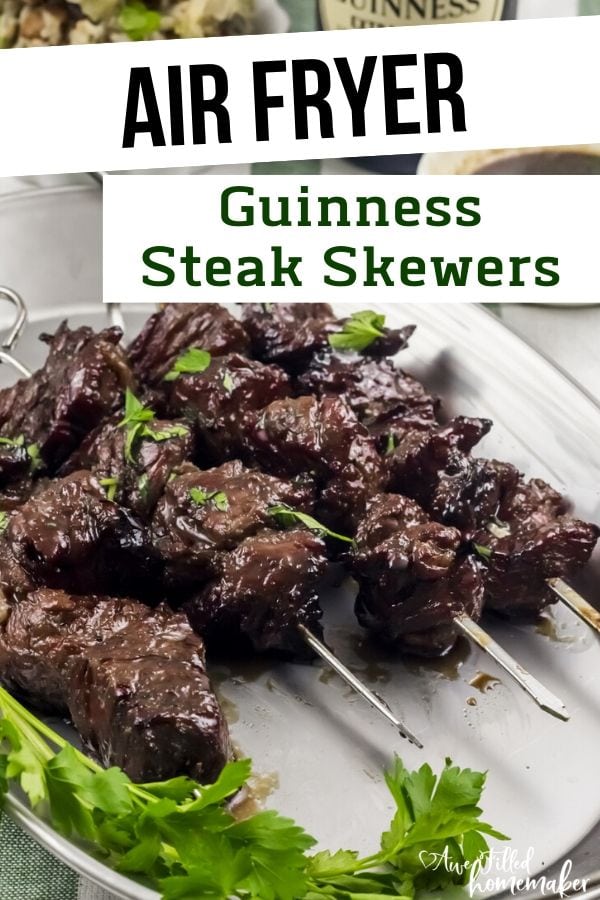 Air Fryer Guinness Steak Skewers 17