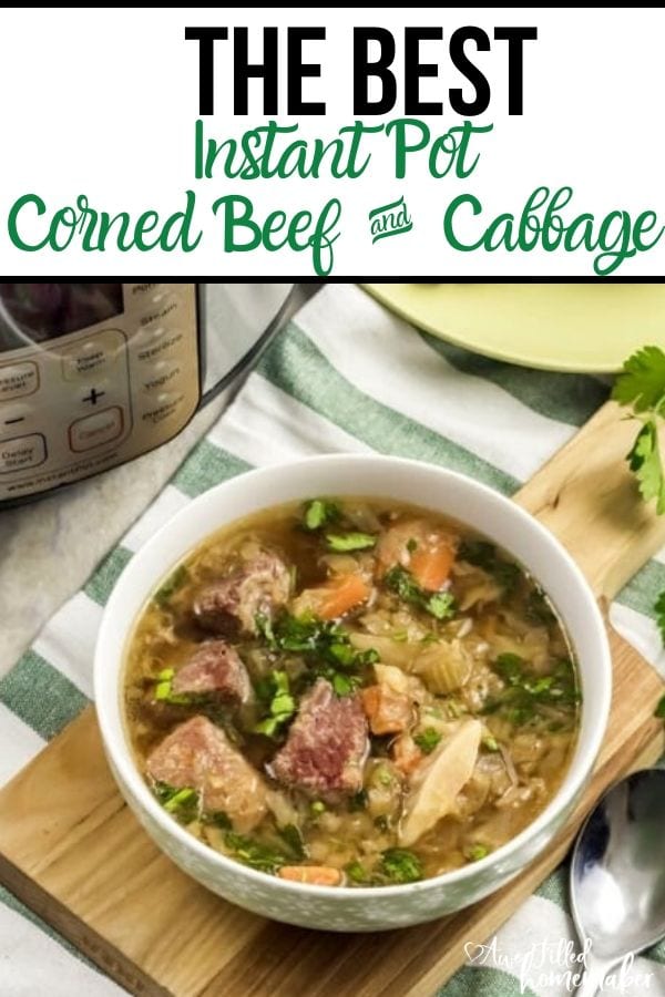 The Best Instant Pot Corned Beef Cabbage