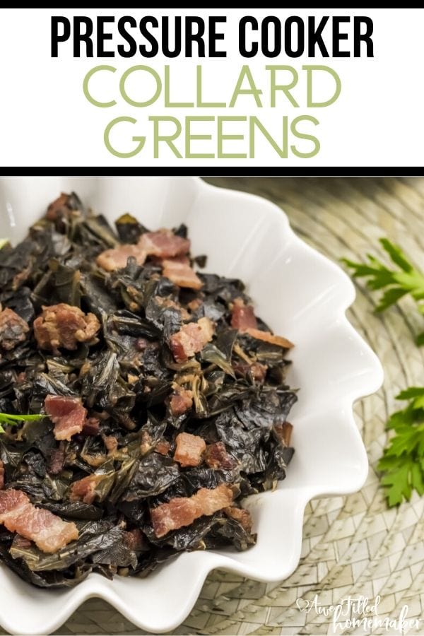 Pressure Cooker Collard Greens