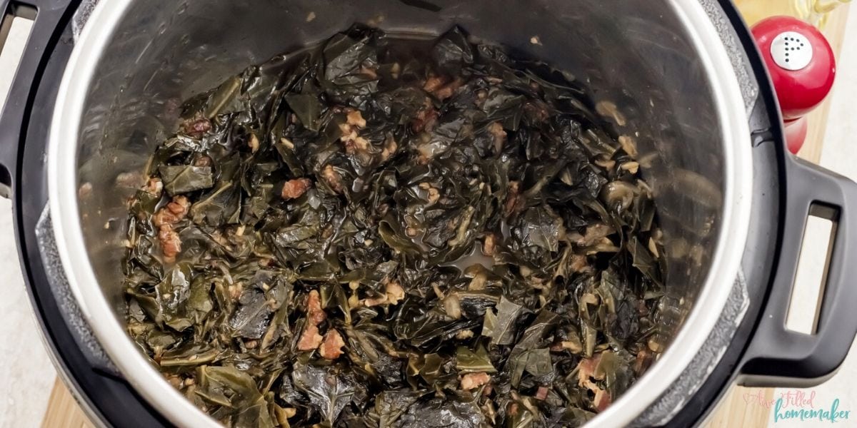 Pressure Cooker Collard Greens