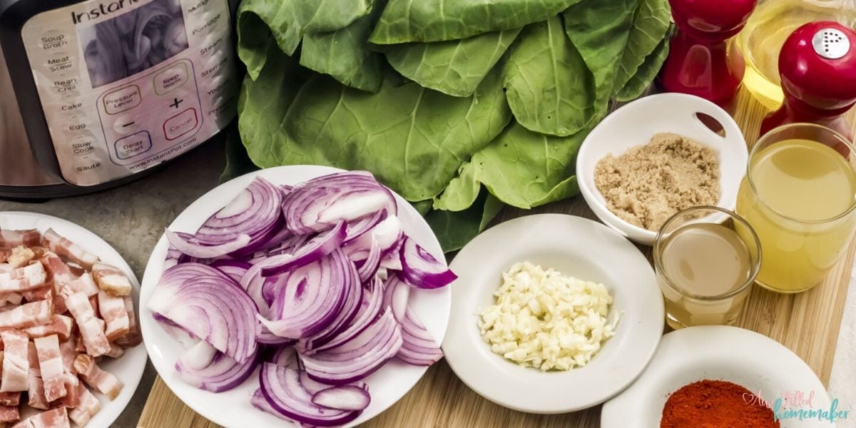 Pressure Cooker Collard Greens