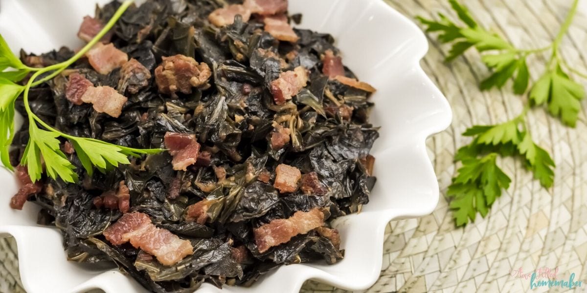 Pressure Cooker Collard Greens