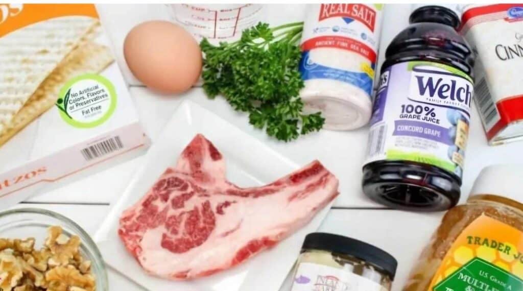 Christian Celebration of The Passover Feast - Ingredients