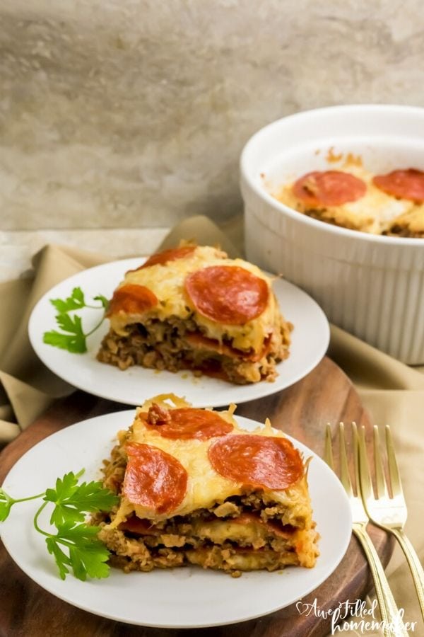 Instant Pot Low Carb Pizza Casserole 21
