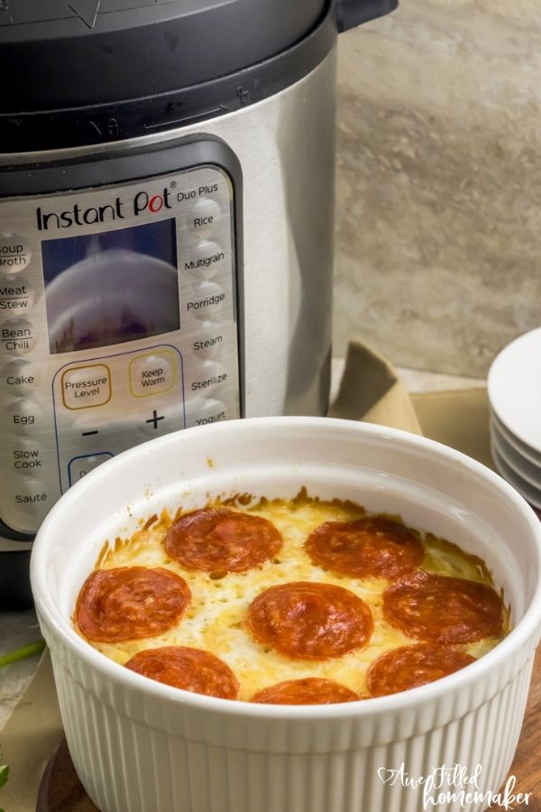 Instant Pot Low Carb Pizza Casserole 23
