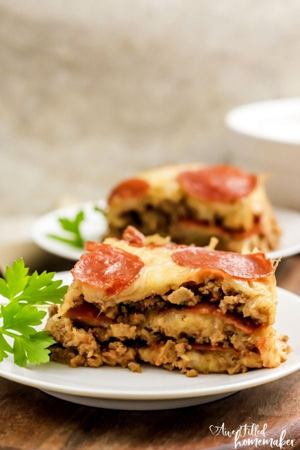 Instant Pot Low Carb Pizza Casserole 26