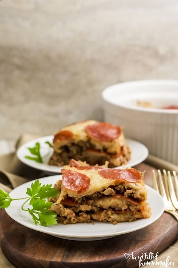 Instant Pot Low Carb Pizza Casserole 27