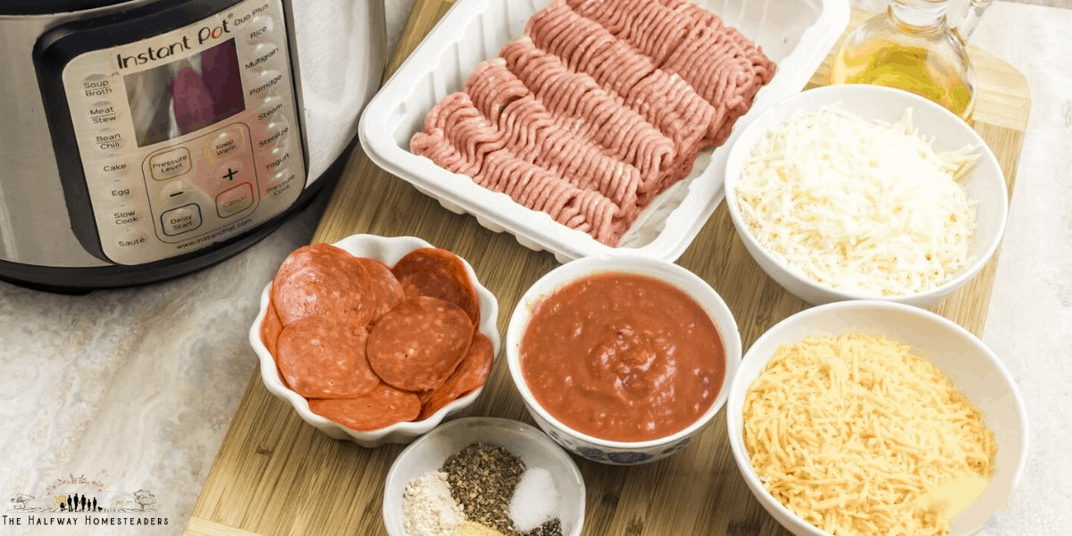 Instant Pot Low Carb Pizza Casserole