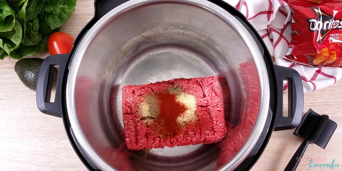 Pressure Cooker Walking Tacos