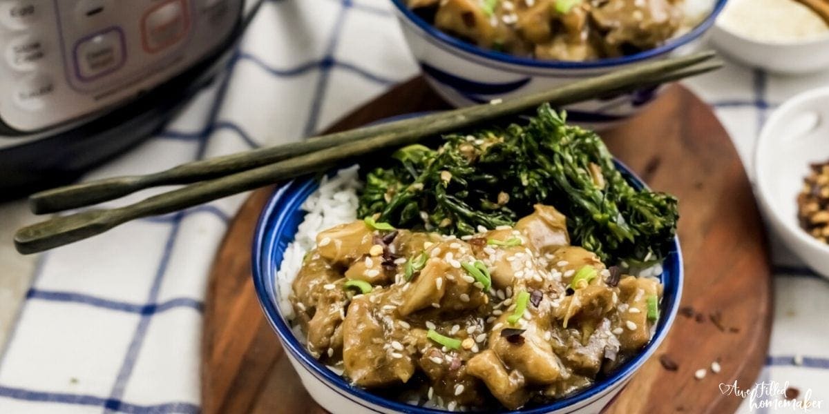 Instant Pot Sweet and Spicy Asian Chicken Bowls