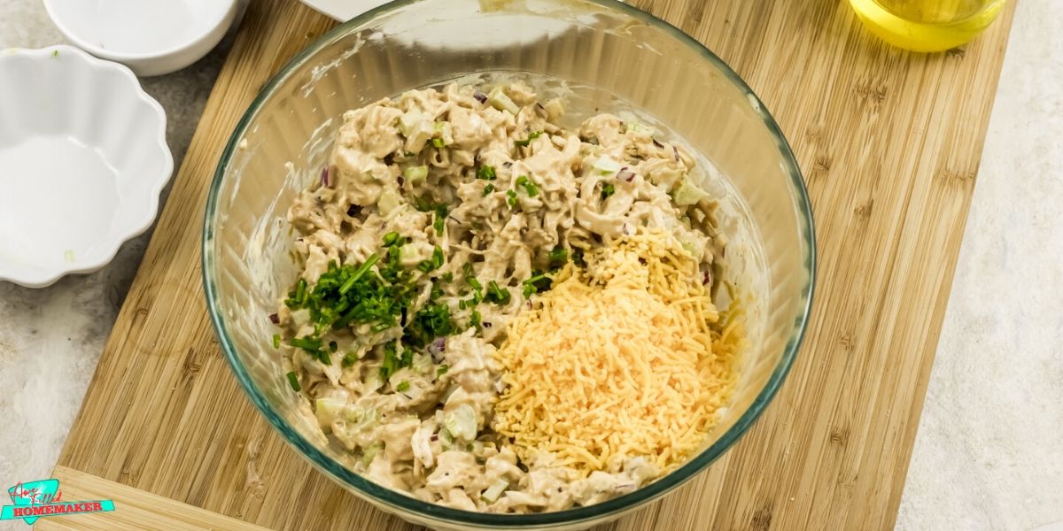 Air Fryer Shredded BBQ Chicken Salad