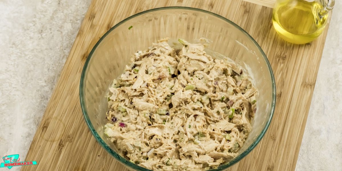 Air Fryer Shredded BBQ Chicken Salad