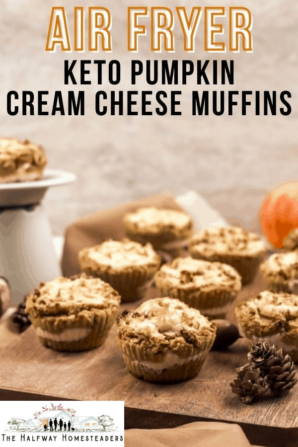 Air Fryer Keto Pumpkin Muffins
