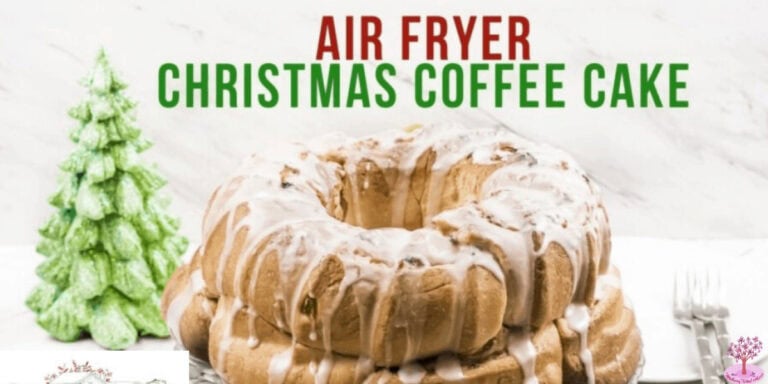 Air Fryer Christmas Coffee Cake 25