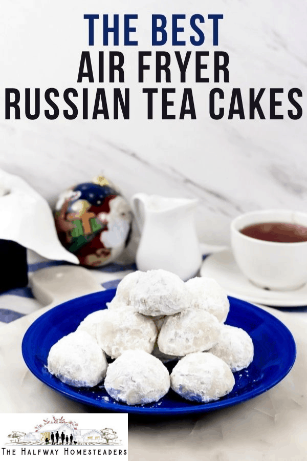 air fryer russian tea cookies 7
