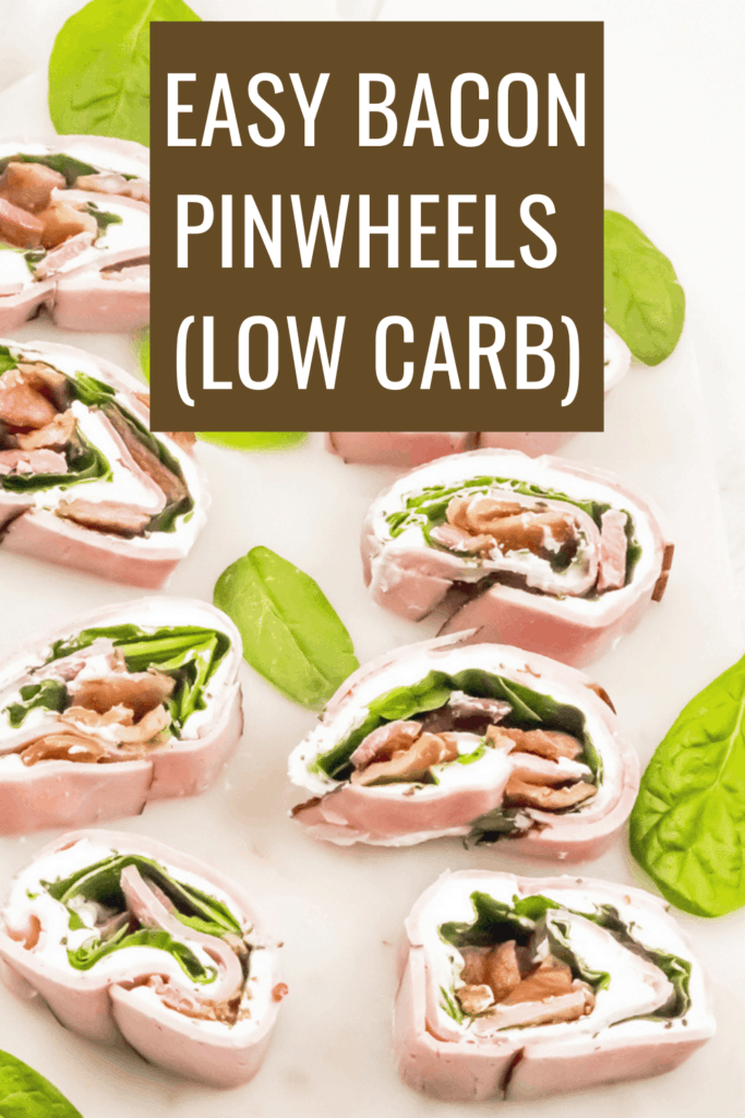 Easy Bacon Pinwheels Low Carb 1